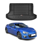 OMAC Premium Bandeja Maletero Alfombrilla para Subaru BRZ 2013-2020 Negro TPE